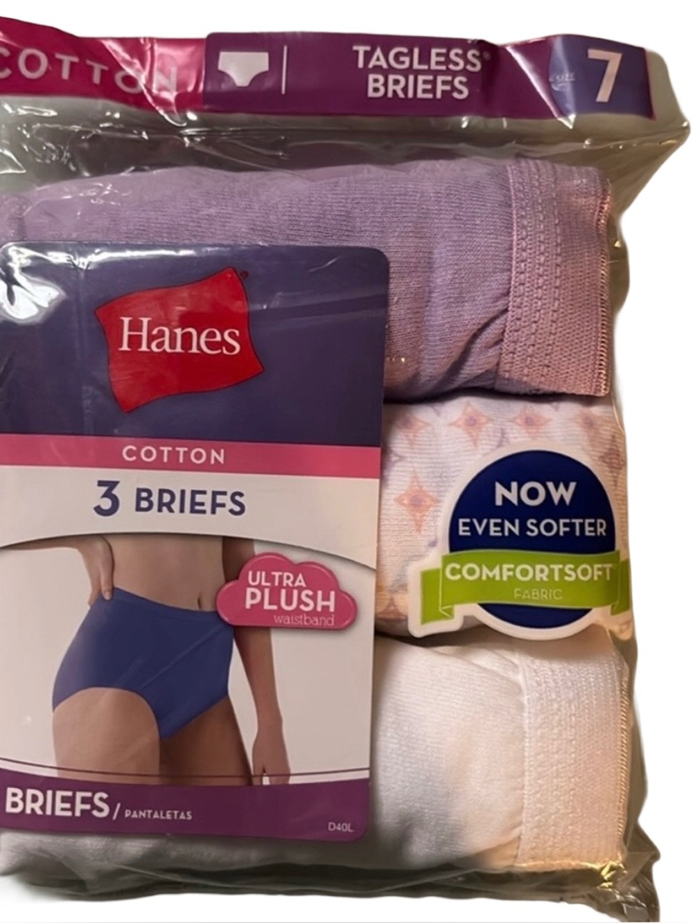 NWT Hanes cotton briefs